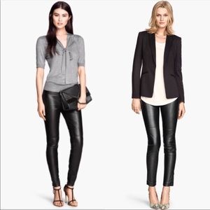Faux Leather Skinny Pants